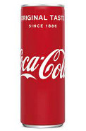 COCA-COLA 24 X 33 CL BLIK SLEEK STATIEGELD