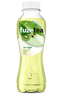 FUZE TEA GREEN TEA APPLE KIWI NO SUGAR 24 X 20 CL