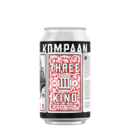 KOMPAAN THREE OF A KIND 12 X 33 CL BLIK STATIEGELD