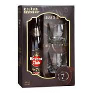 HAVANA CLUB 7 AÑOS 70 CL + 2 GLAZEN