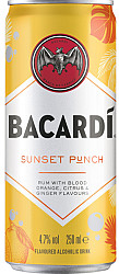 BACARDI SUNSET PUNCH 12 X 25 CL