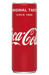 COCA-COLA 24 X 33 CL BLIK SLEEK STATIEGELD