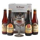 LA TRAPPE GESCHENK 4 X 33 CL + GLAS